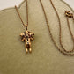 3 Headed Panther Necklace