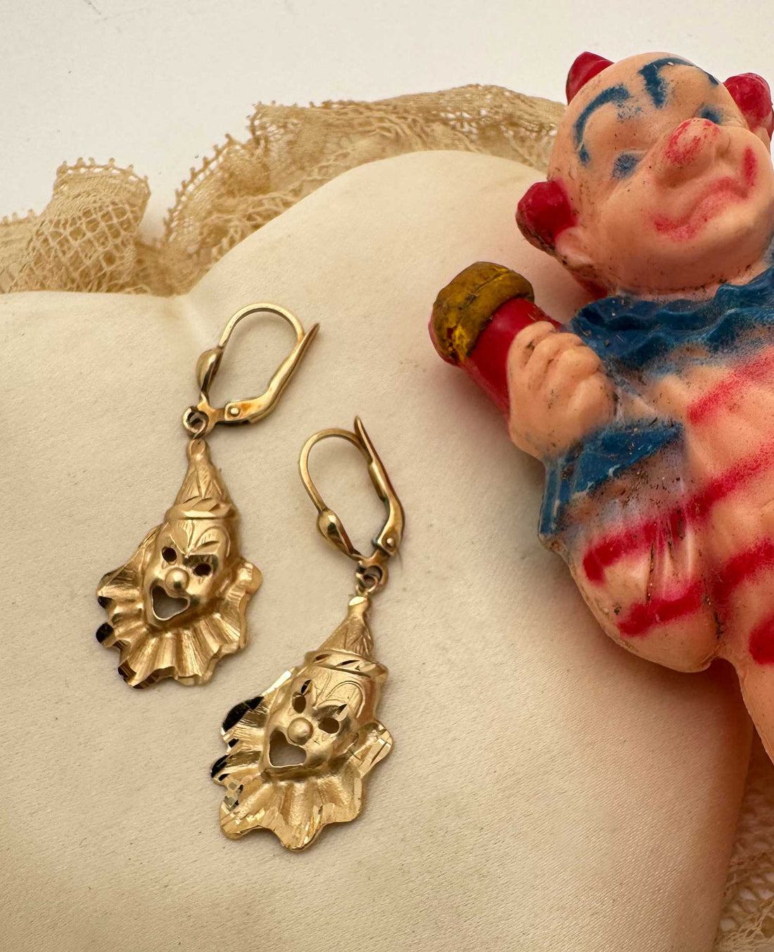 The Angry Clown Earrings