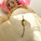 Rat with Moving Diamond Tail Charm