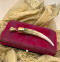 Tusk Shell Charm with Diamond Bail