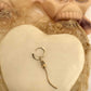 Rat Hoop Earring with Moving Tail