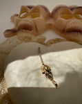 Rat with Moving Diamond Tail Charm