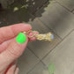 18K Gold Eagle with Star Sapphire