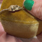 Rat with Articulated Tail in 14K with Emerald Eyes