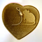 Rat Charm with moving tail