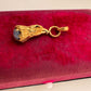 18K Gold Eagle with Star Sapphire